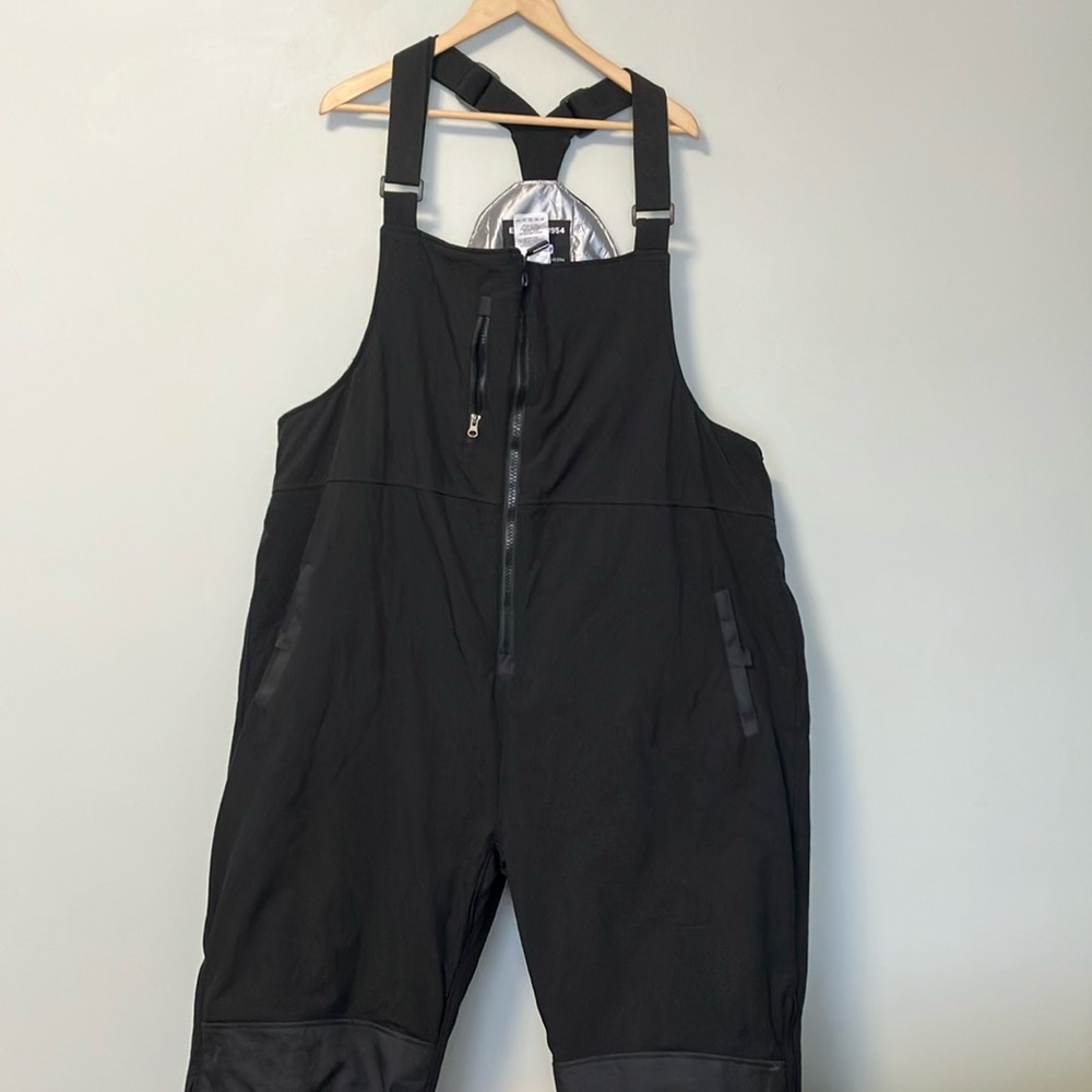 Men's Black Overalls